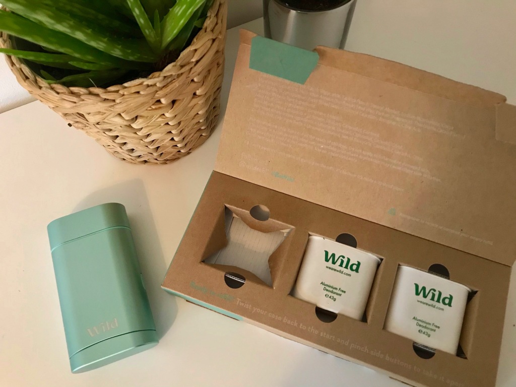 Wild deodorant case with refills